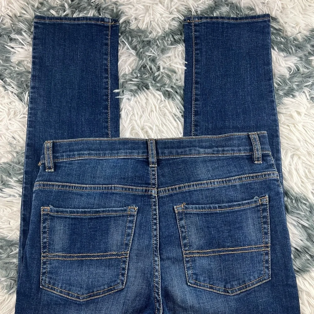 NWT The Children's Place Boys Blue Stretch Skinny Jeans Size 14